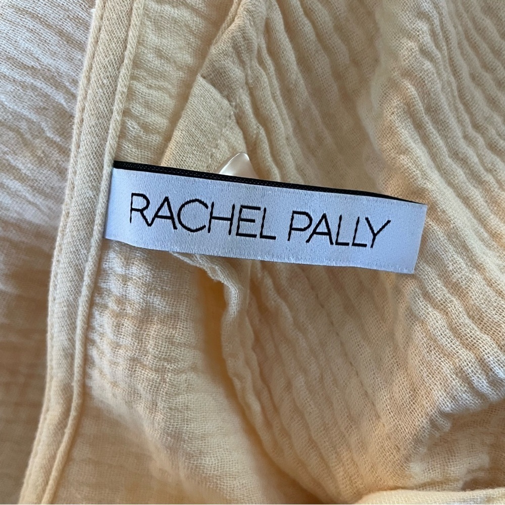 Rachel Pally Rocio gauze cream color babydoll dress 20715 - Picture 6 of 9